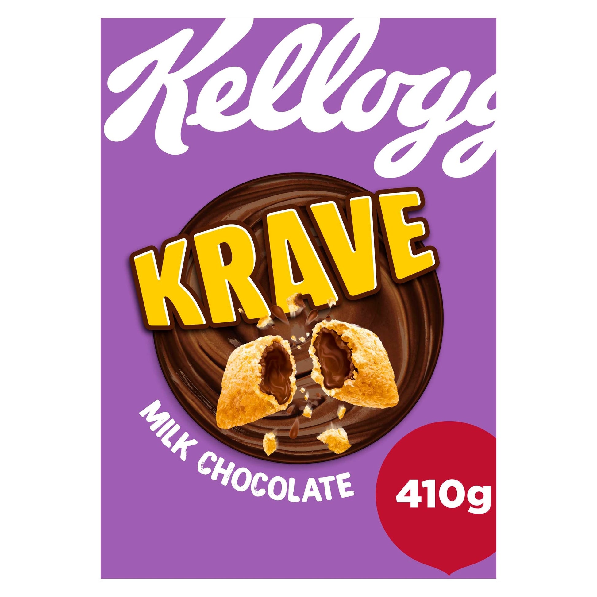 Kellogg's Krave Milk Chocolate Breakfast Cereal 410g — image 1