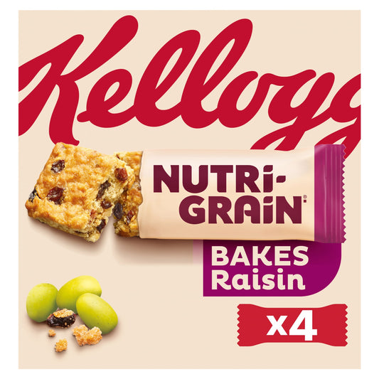 Kellogg's Nutri-Grain Bakes Raisin 4x45g — image 1