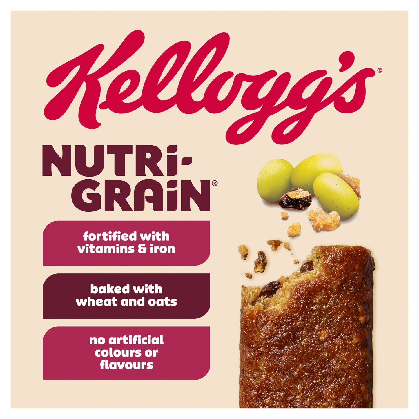 Kellogg's Nutri-Grain Bakes Raisin 4x45g — image 2