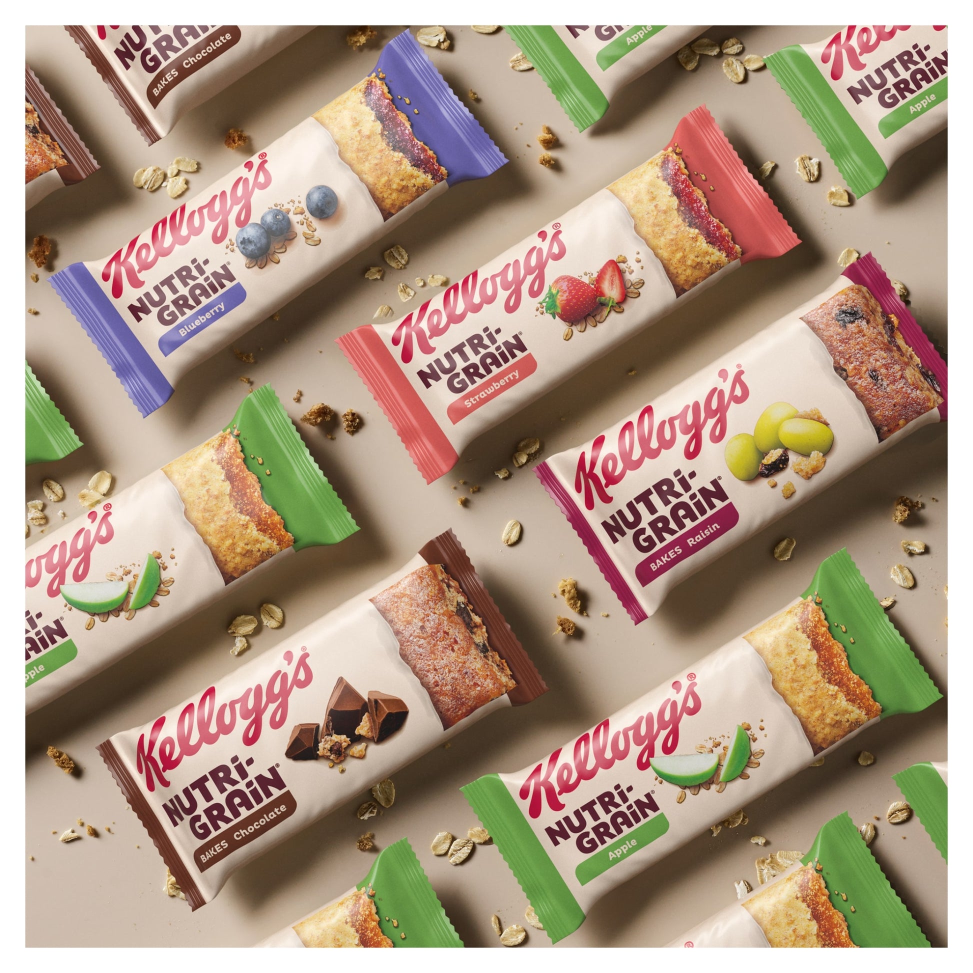 Kellogg's Nutri-Grain Bakes Raisin 4x45g — image 3