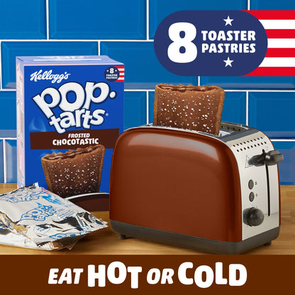 Kellogg's Pop Tarts Choctastic Pastry Snacks 8x48g — image 2