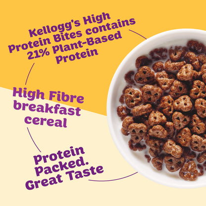 Kellogg's Protein Bites Choco Hazelnut Breakfast Cereal 400g — image 2