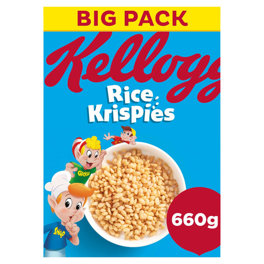 Kellogg's Rice Krispies Breakfast Cereal 660g — image 1