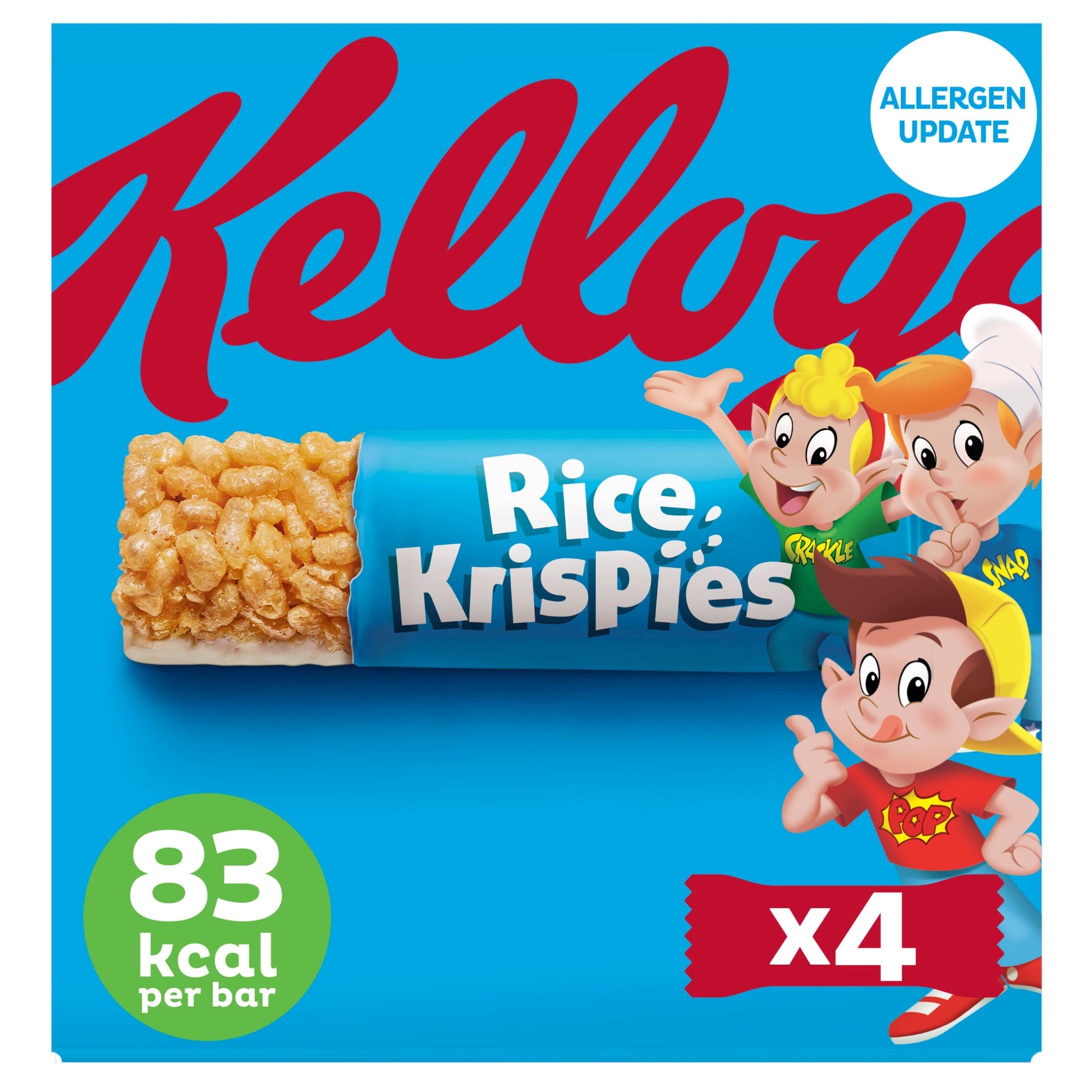 Kellogg's Rice Krispies Cereal Milk Bars Multipack 4x20g — image 1