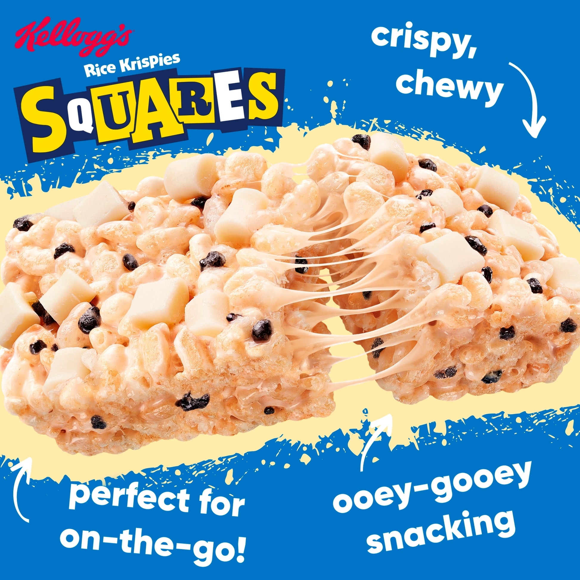 Kellogg's Rice Krispies Squares Cookies & Cream Snack Bars 4x34g — image 2
