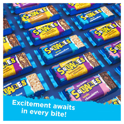 Kellogg's Rice Krispies Squares Honeycomb & Chocolate Snack Bars 4x31g — image 3