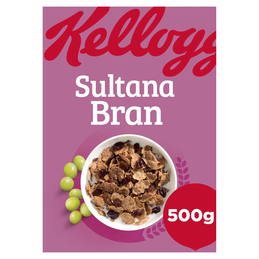 Kellogg's Sultana Bran Breakfast Cereal 500g — image 1