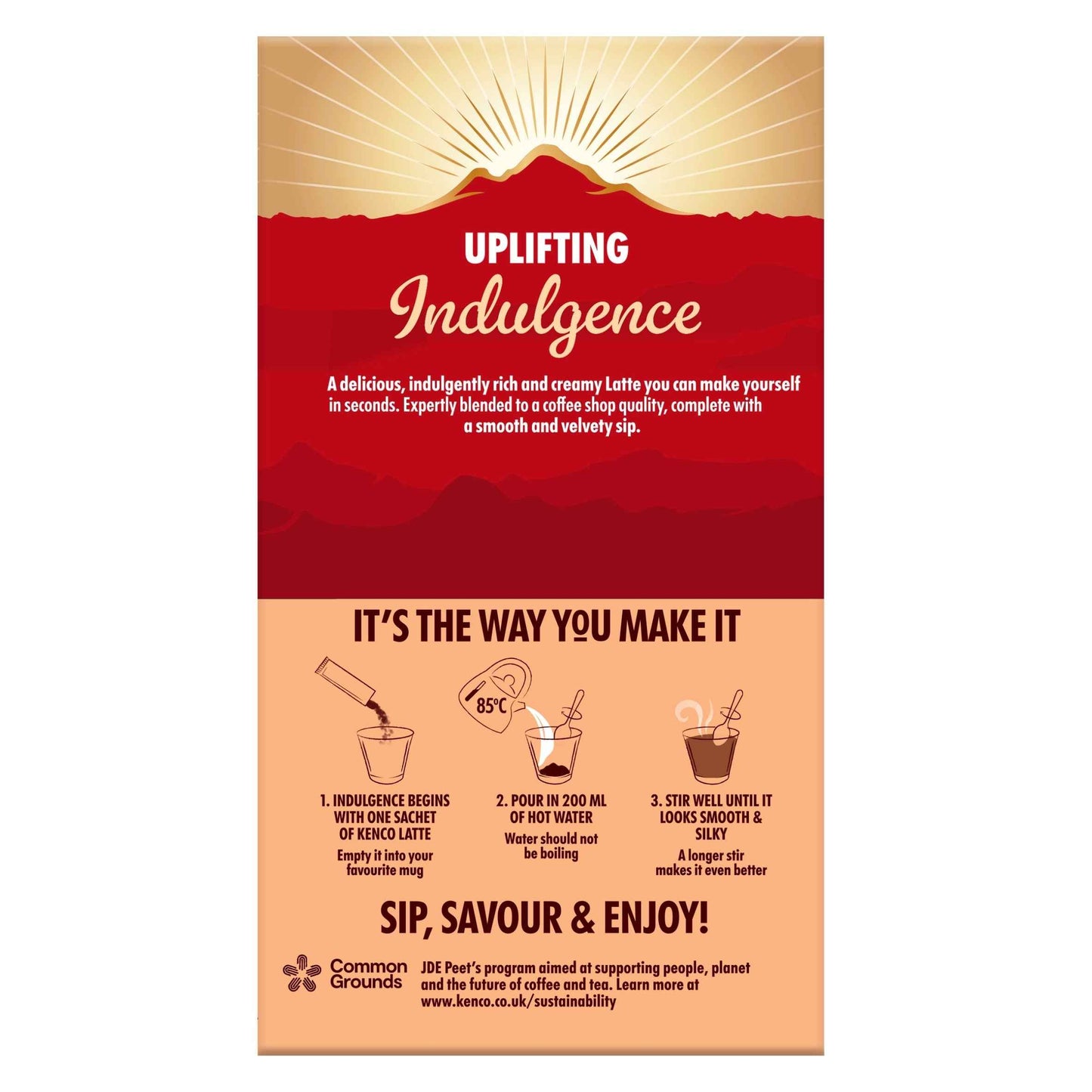 KENCO Classic Latte 20 Sachets 326g