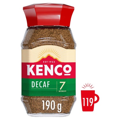 KENCO Decaf Instant Coffee 190g