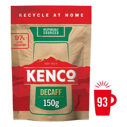 Kenco Decaff Instant Coffee Paper Refill 150g — image 1