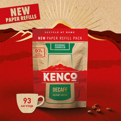 Kenco Decaff Instant Coffee Paper Refill 150g — image 2