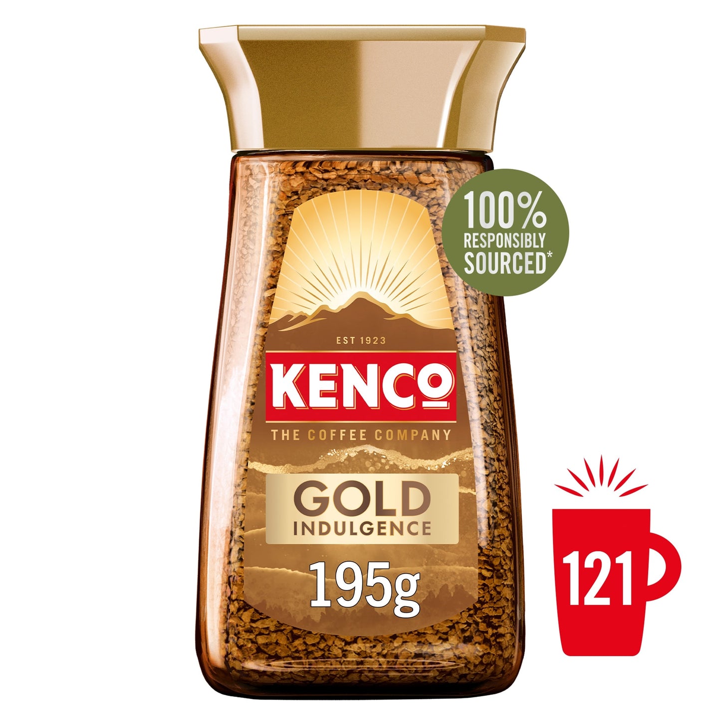 Kenco Gold Indulgence Instant Coffee 195G — image 1