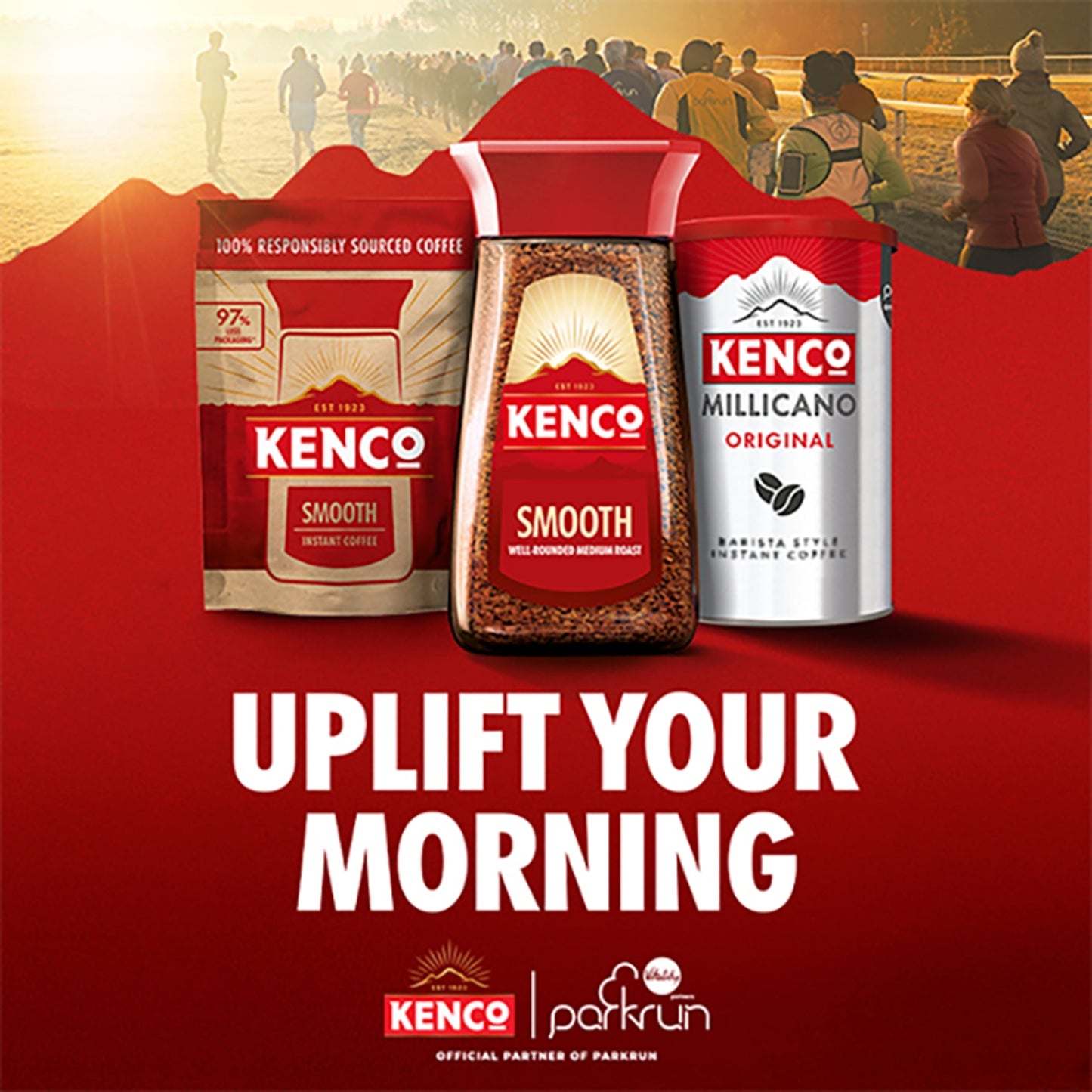 Kenco Iced Hot Creamy Latte Coffee Sachet 8 x 18.3g — image 2