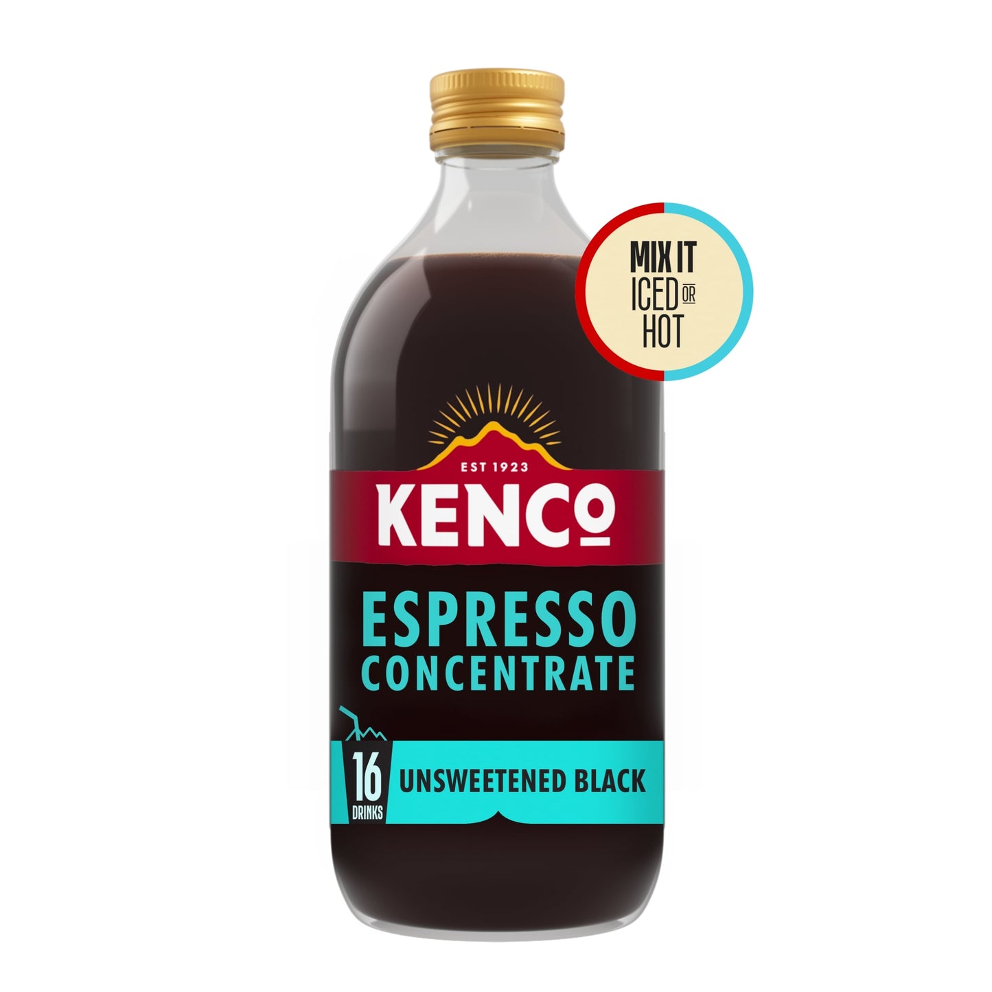 KENCO ICED HOT ESPRESSO CONCENTRATE BLACK 485ML — image 1