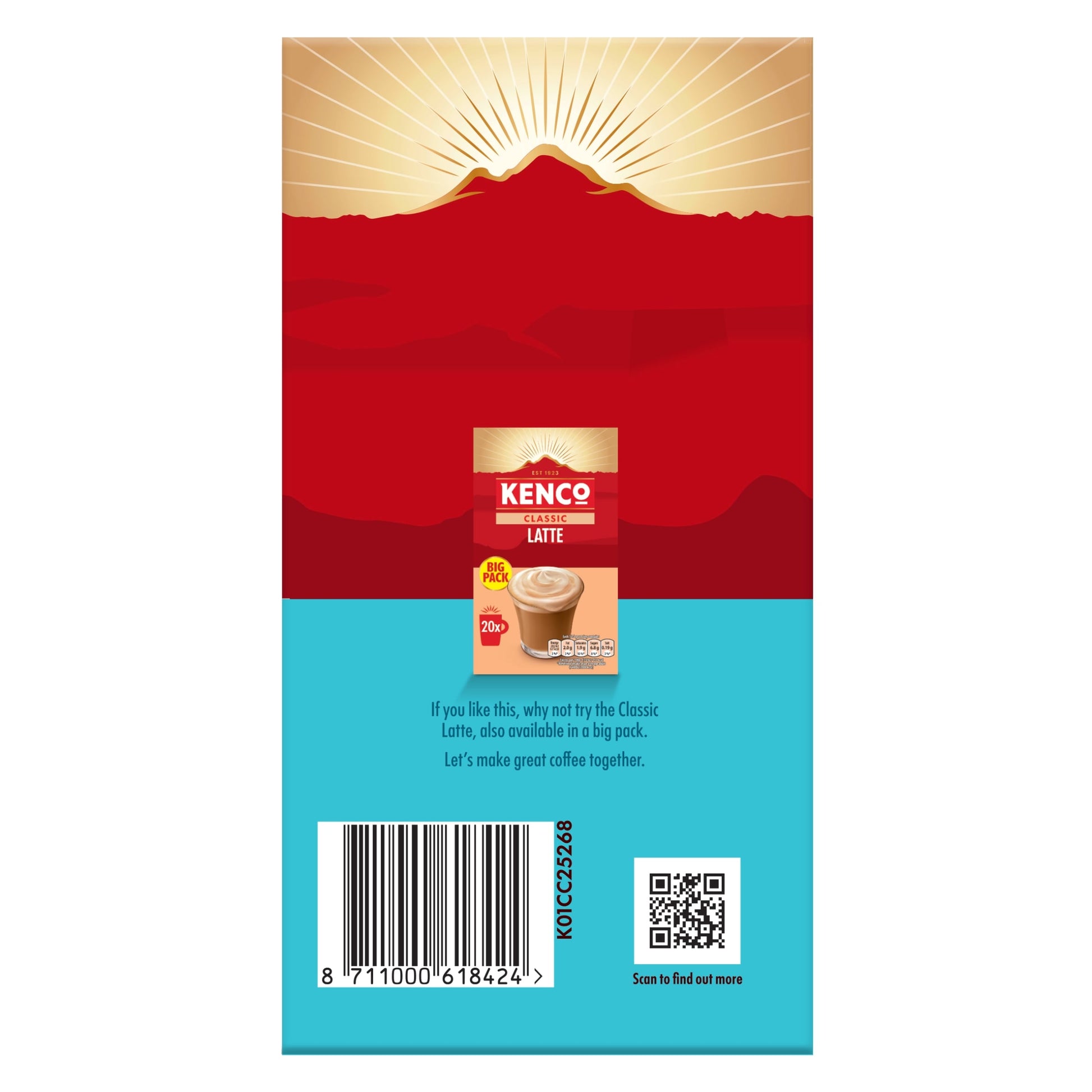 KENCO ICED HOT SALTED CARAMEL LATTE 20 SACHETS 406G. — image 5
