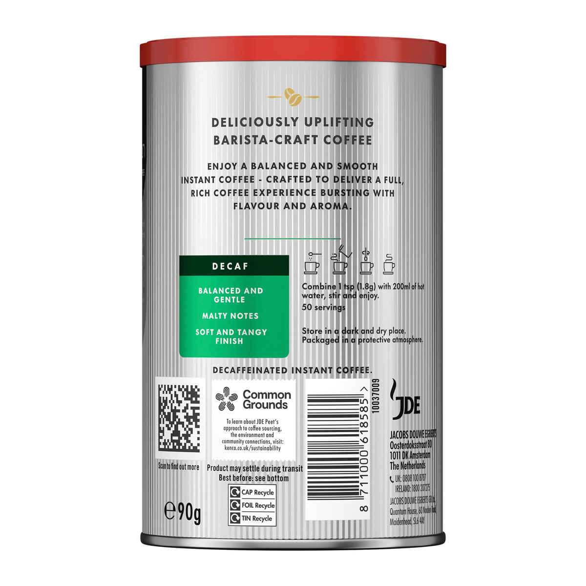 Kenco Millicano Decaf Instant Coffee 90G — image 2