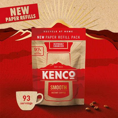 Kenco Smooth Instant Coffee Paper Refill 150g — image 2