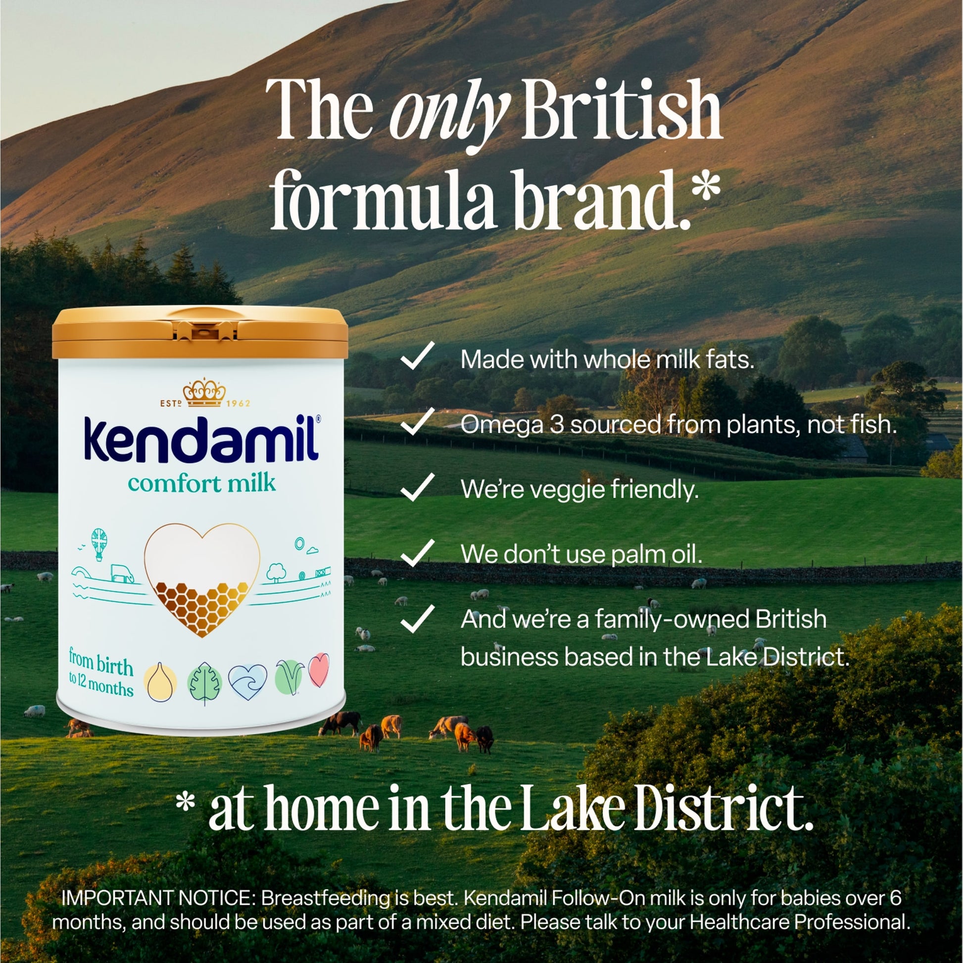 Kendamil Comfort Milk 0-12 Months 800g — image 4