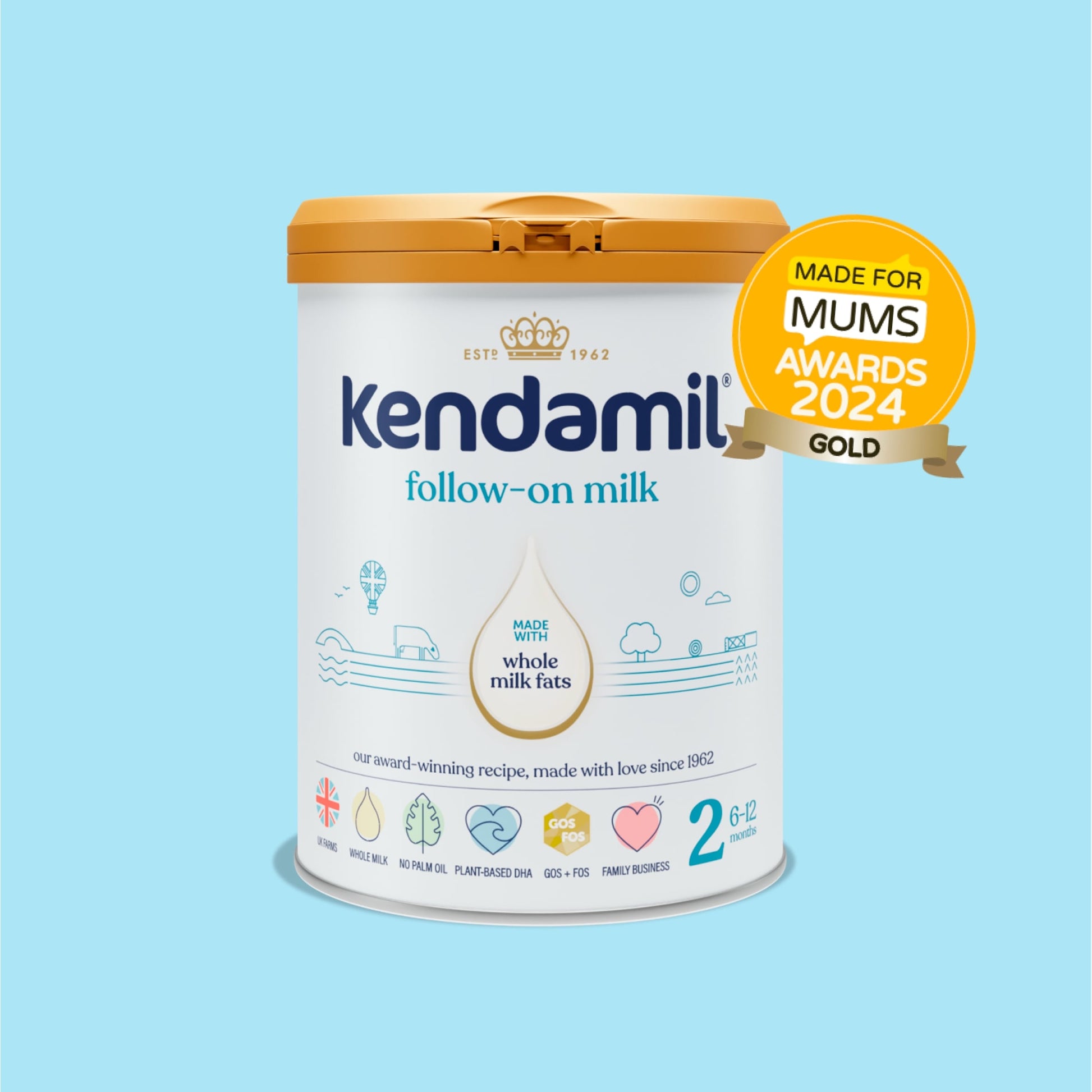 Kendamil Follow On Milk 2 From 6 To 12 Months 800G — image 2
