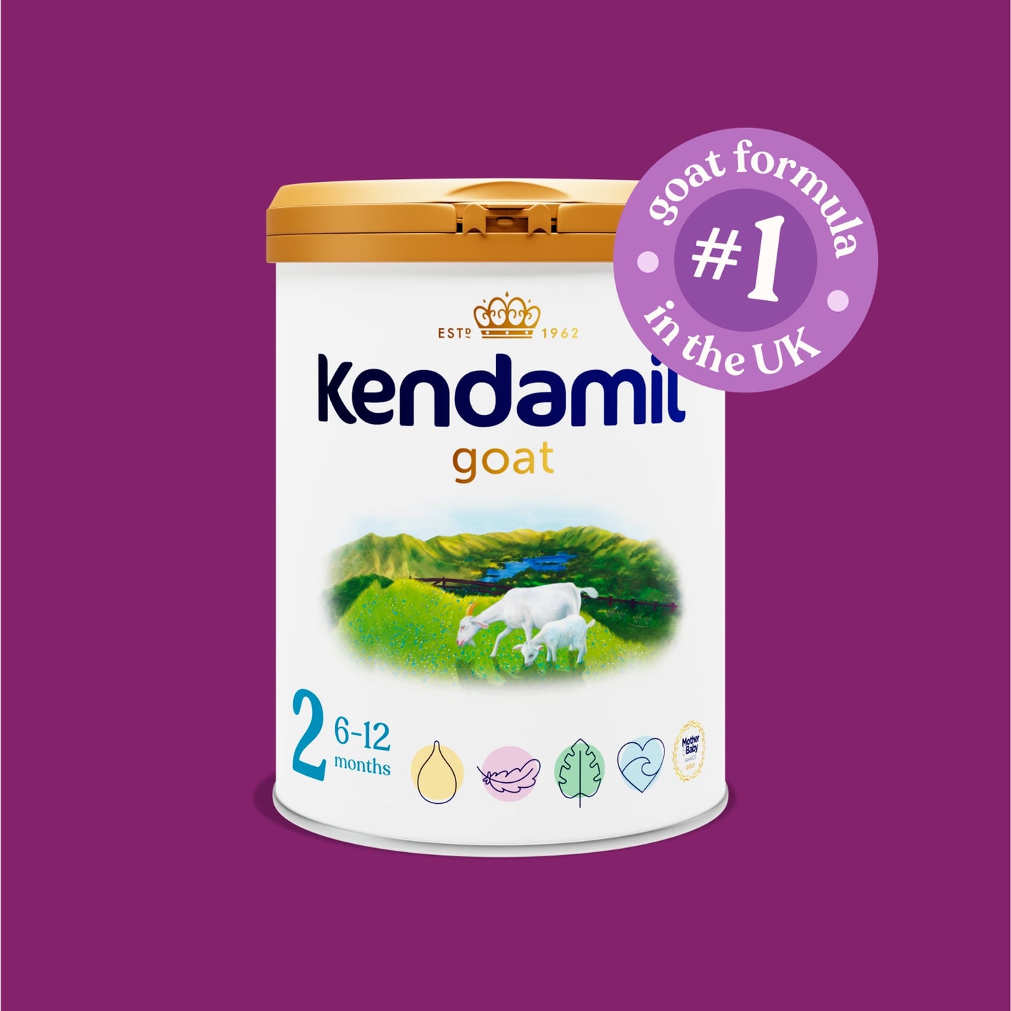 Kendamil Goat Follow-On Milk Stage 2 6-12 Months 800g — image 2