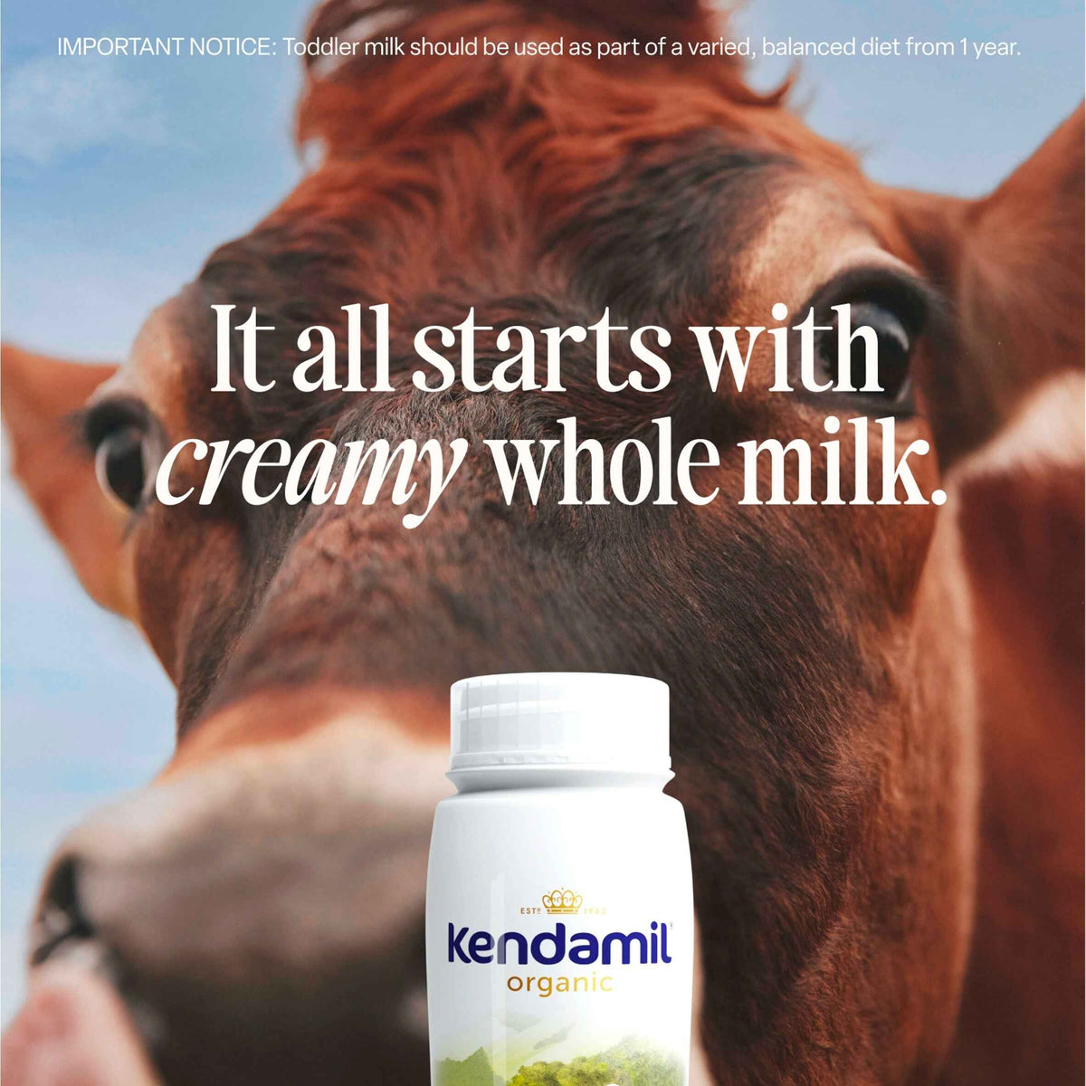 KENDAMIL Organic Ready To Feed Toddler Milk