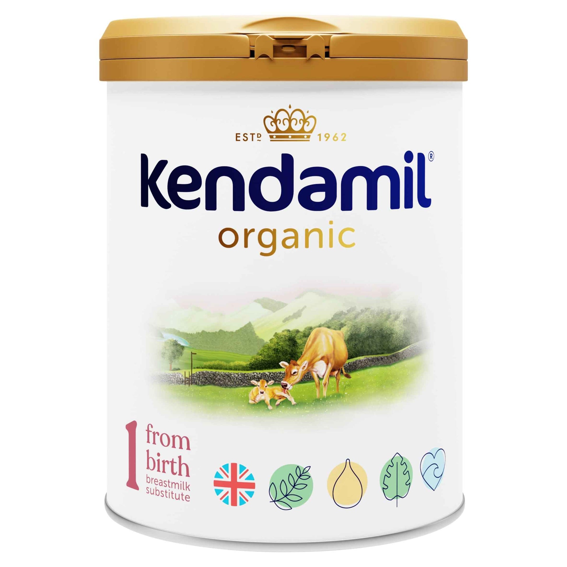 KENDAMIL Organic Stage 1 First Infant Milk 800g