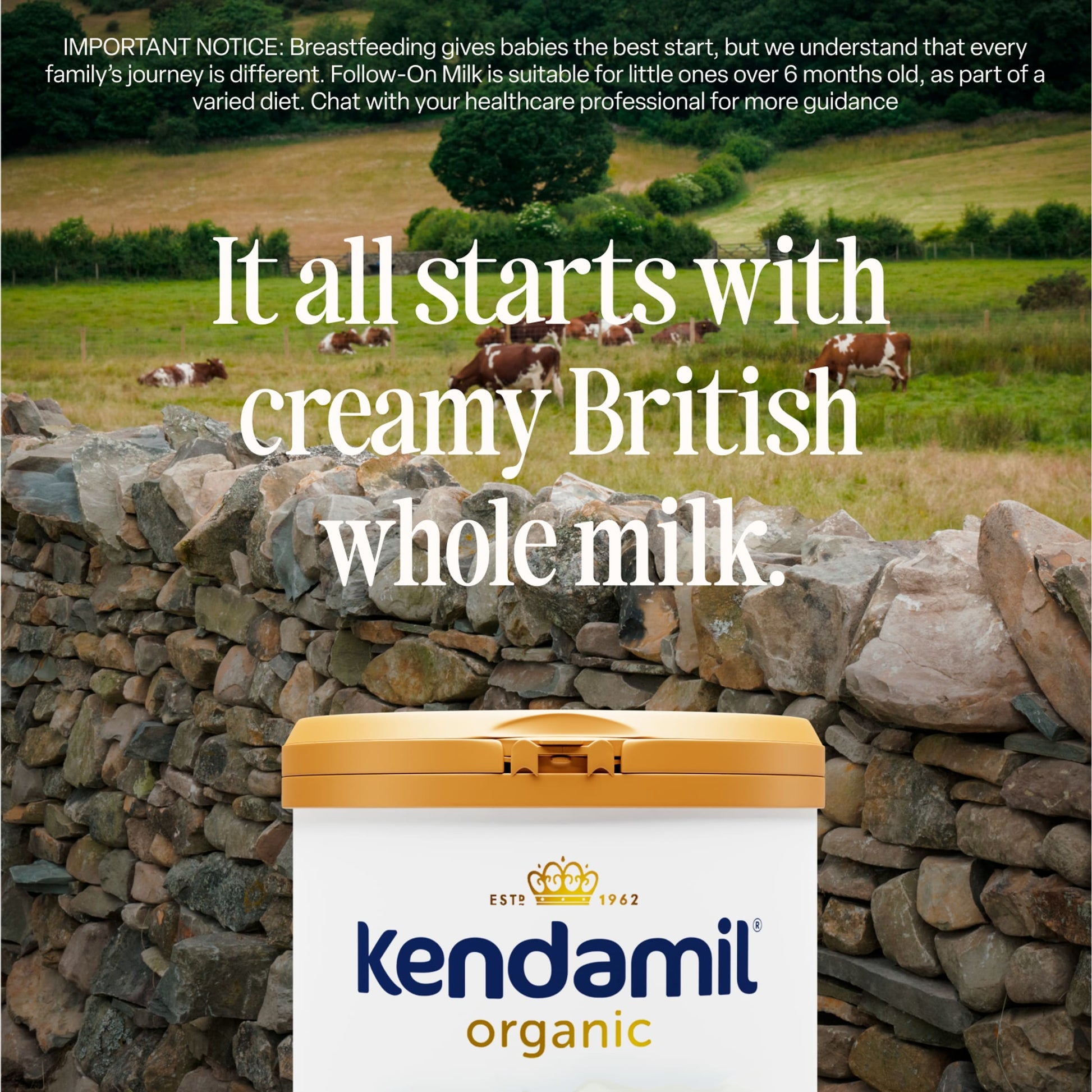 Kendamil Organic Stage 2 Follow On Milk 800G — image 3