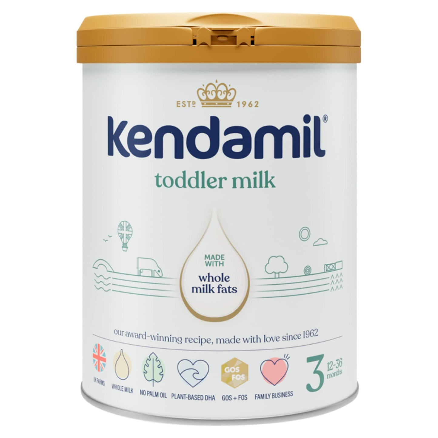 Kendamil Toddler Milk 3 From 12 To 36 Month 800G — image 1