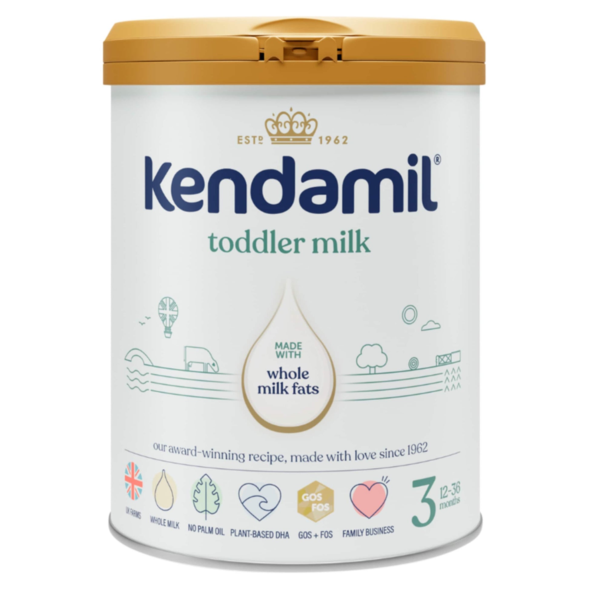 Kendamil Toddler Milk 3 From 12 To 36 Month 800G — image 1