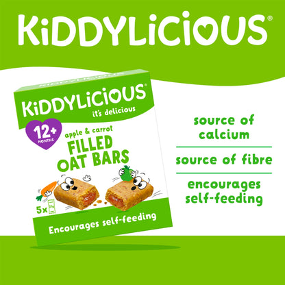 Kiddylicious Apple & Carrot Oat Bars 5x21g — image 2