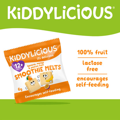 Kiddylicious Banana Mango Smoothie Melts 4X6g — image 2