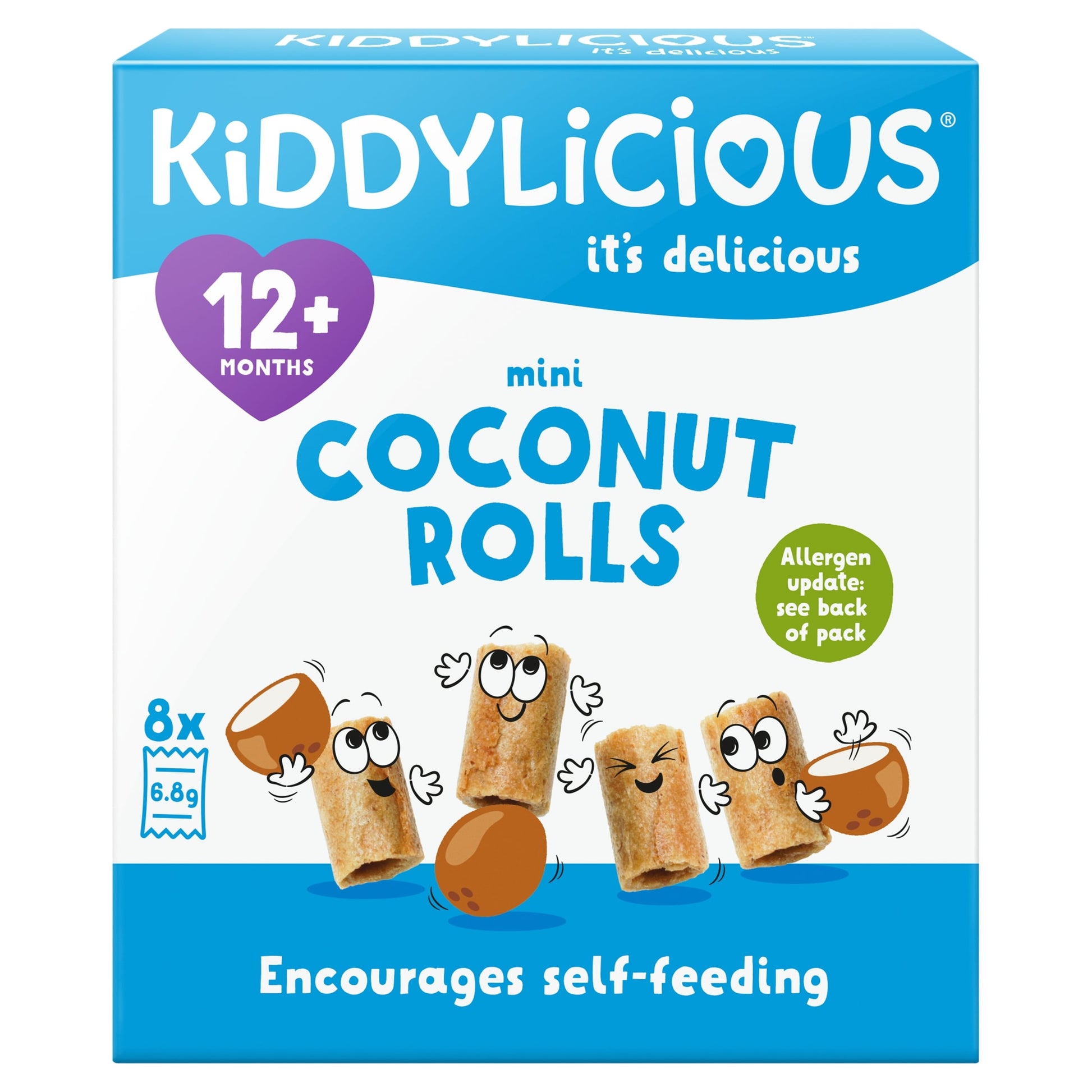 KIDDYLICIOUS COCONUT ROLLS 54.4g — image 1