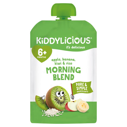 Kiddylicious Morning Blend Apple, Banana, Kiwi and Rice 100g — image 1