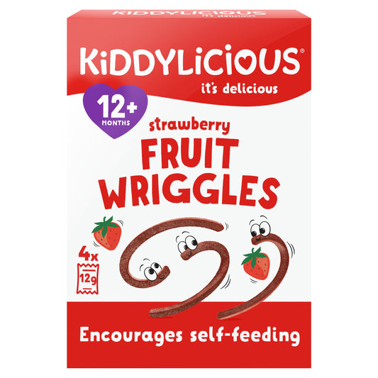 Kiddylicious Multi Wriggles Strawberry 48G — image 1