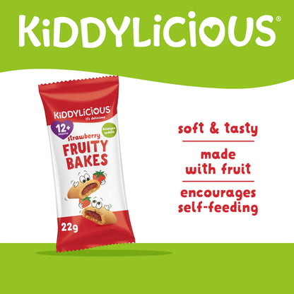 Kiddylicious Strawberry Bakes 6 X 22G — image 2