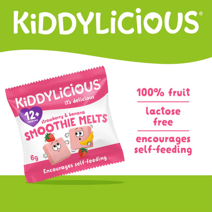 Kiddylicious Strawberry & Banana Smoothie Melts 6G — image 2