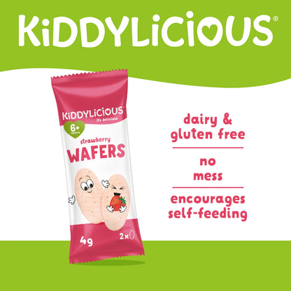 Kiddylicious Strawberry Wafer 10 X4 G — image 2