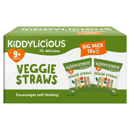 Kiddylicious Veggie Straws 10X12g — image 1