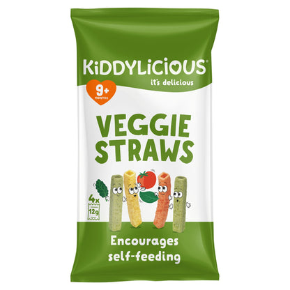 Kiddylicious Veggie Straws Multipack 4X12g — image 1