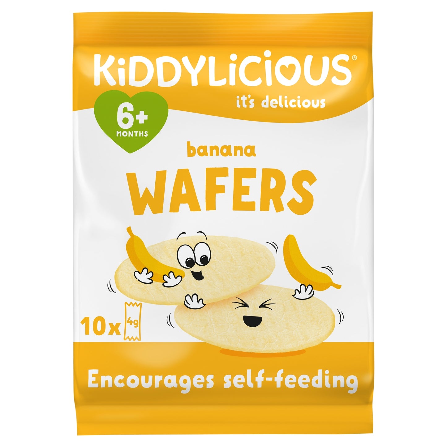 Kiddylicious Wafers Banana 40G — image 1