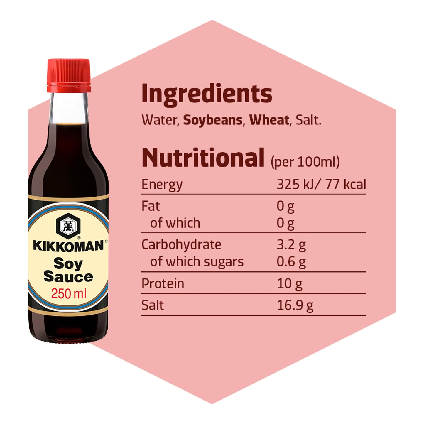 Kikkoman Soy Sauce 250Ml — image 3