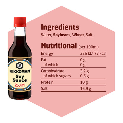 Kikkoman Soy Sauce 250Ml — image 3