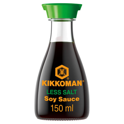 Kikkoman Soy Sauce Less Salt 150Ml — image 1