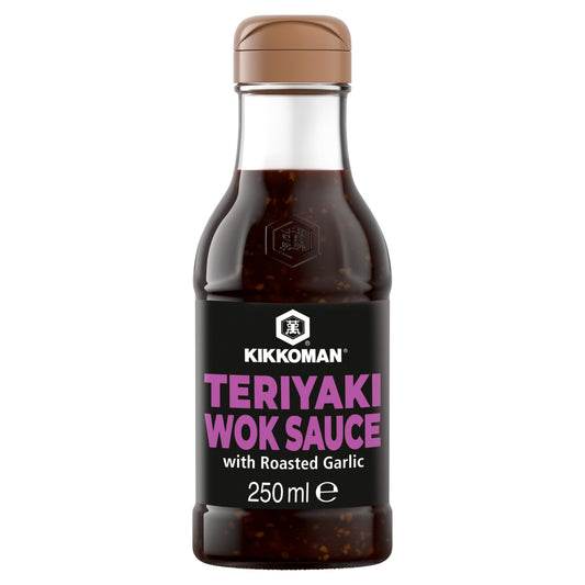 Kikkoman Teriyaki Sauce & Garlic 250Ml — image 1