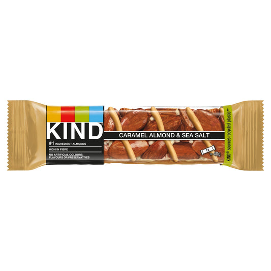 KIND Caramel Almond & Sea Salt Cereal bar 40g — image 1