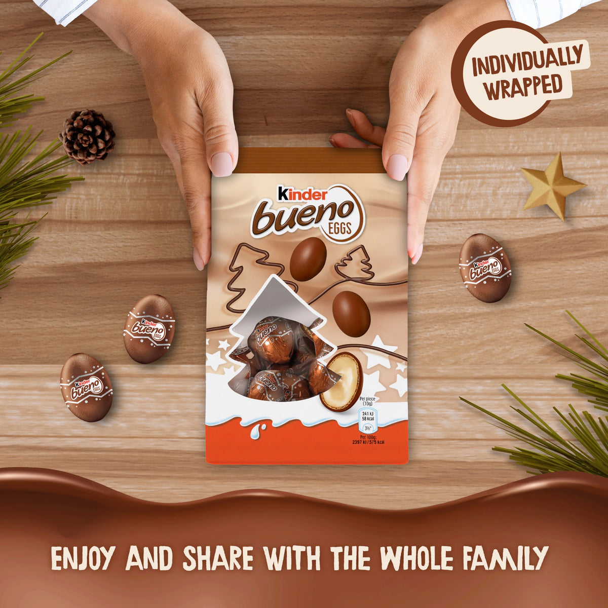 Kinder Bueno Chocolate Eggs 80G — image 4