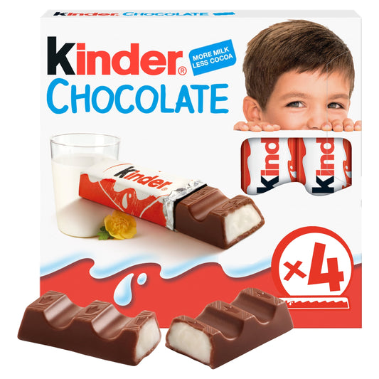 Kinder Chocolate 4 Pack 50G — image 1