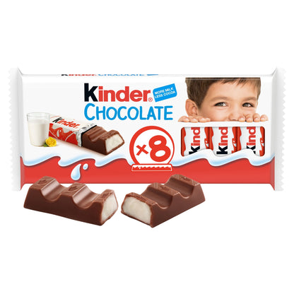 Kinder Chocolate Bars Multipack 8 X 12.5g — image 1