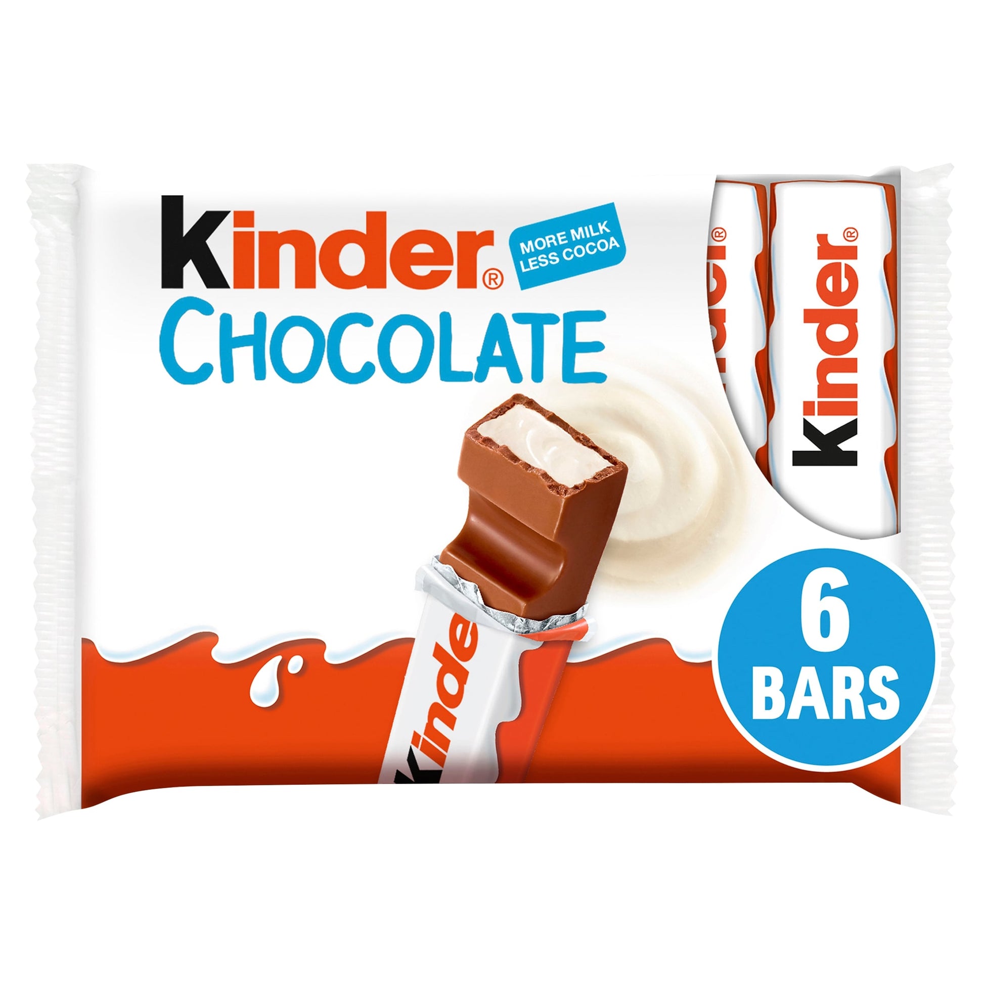 Kinder Snack Bars 6 Pack 126G — image 1