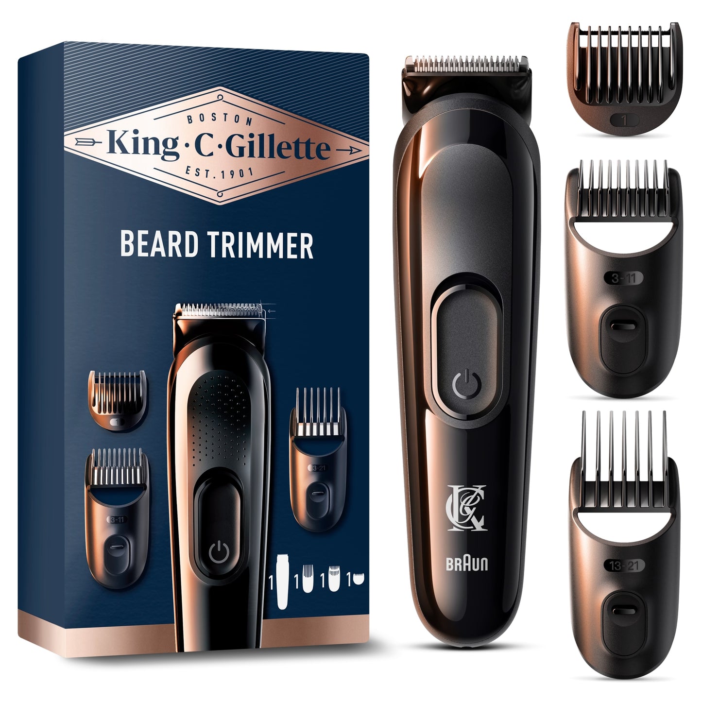 King C Gillette Beard Hair Trimmer — image 1